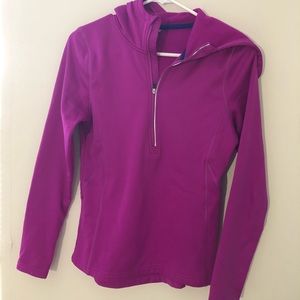 Purple Champion sweatshirt